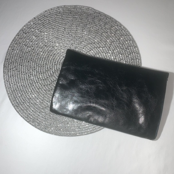 Style & Co Distressed Envelope Faux Leather Clutch - Picture 2 of 4